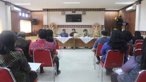 Rapat Pra Musren tingkat kecamatan di Kantor Camat Denpasar Utara