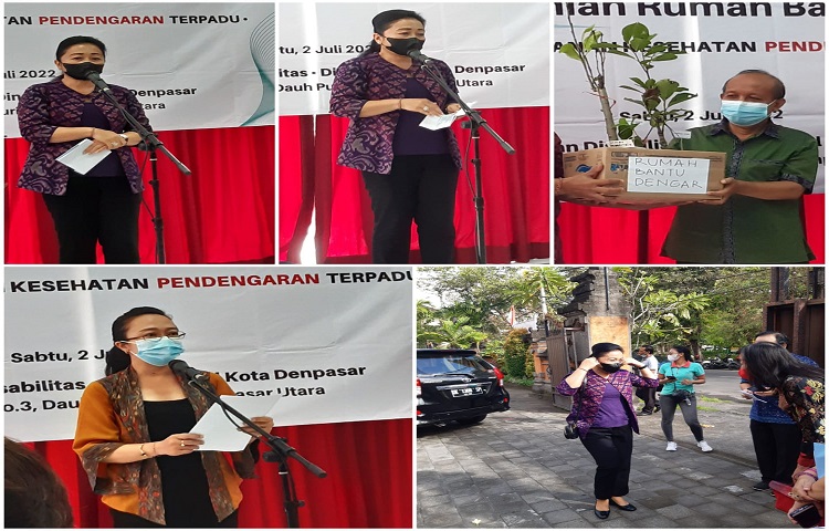 Dokumentasi Peresmian Bilik Bantu Dengar di Kantor UPID PLD Kota Denpasar