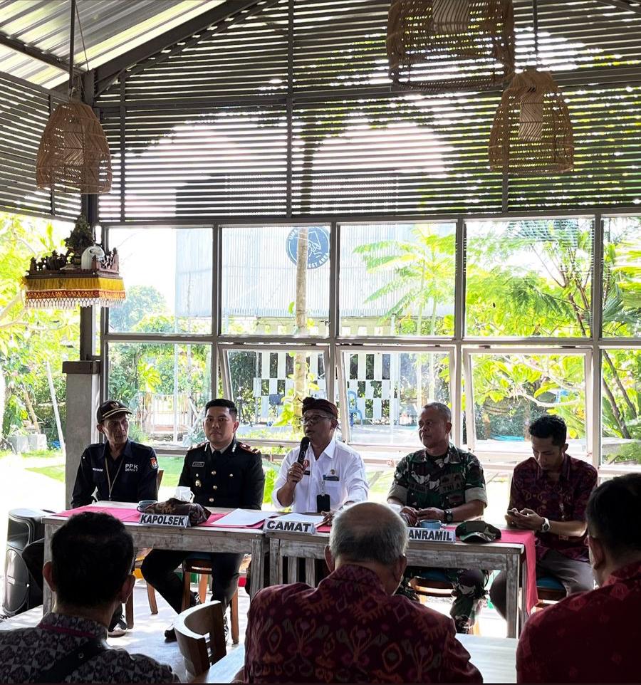 Kegiatan Rapat Forum Koordinasi Pimpinan Kecamatan (Forkopimcam) Desember 2023