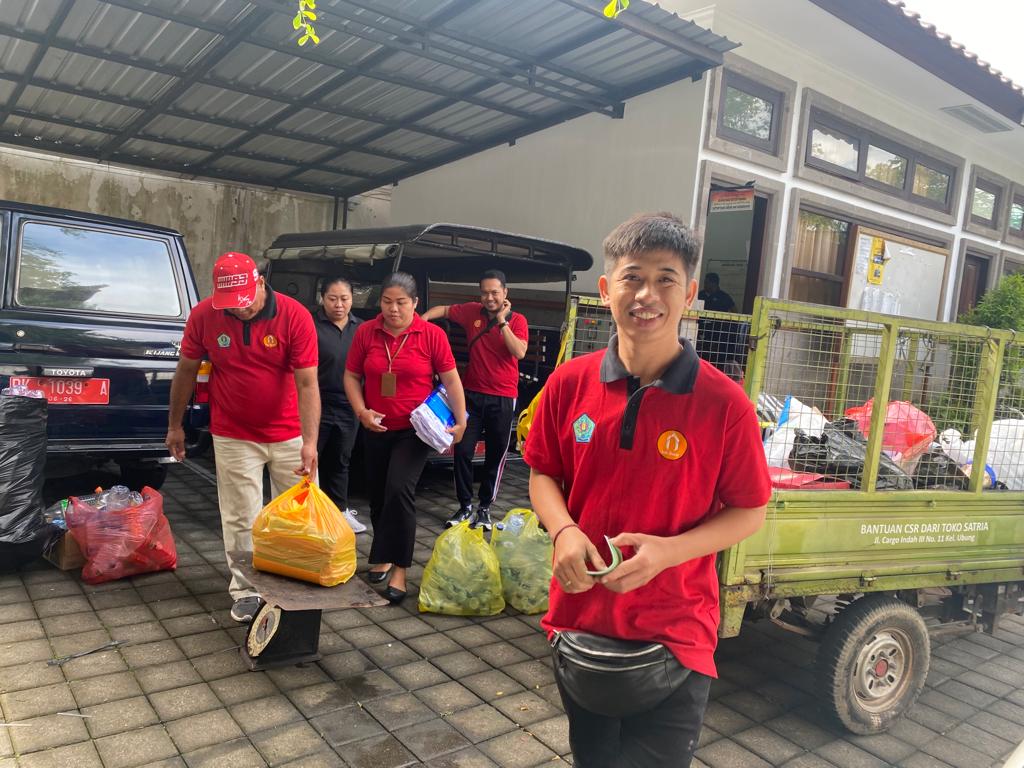 Kegiatan Bank Sampah Kecamatan Denpasar Utara Yang Rutin Diadakan Setiap Akhir Bulan