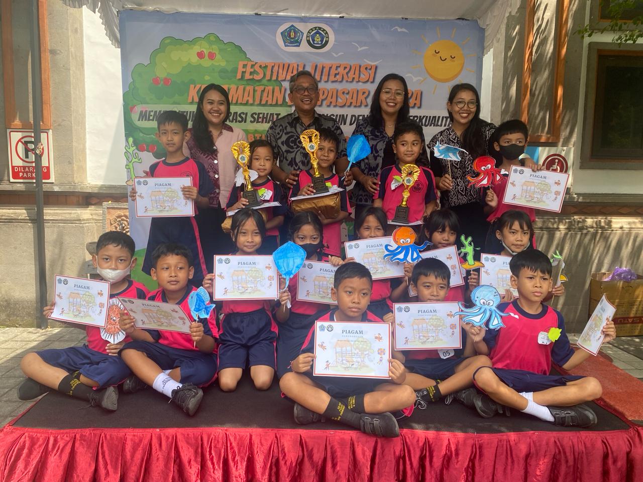 Festival Literasi Kecamatan Denpasar Utara 