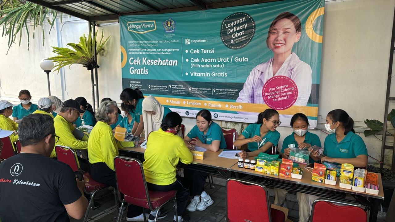 Safari Kesehatan dan Donor Darah HUT Kota Denpasar ke-237