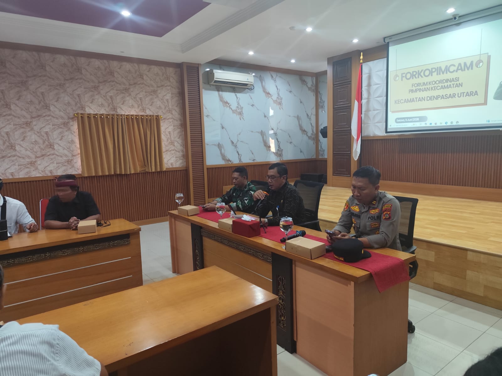 Kecamatan Denpasar Utara Gelar Forum Koordinasi Pimpinan Kecamatan