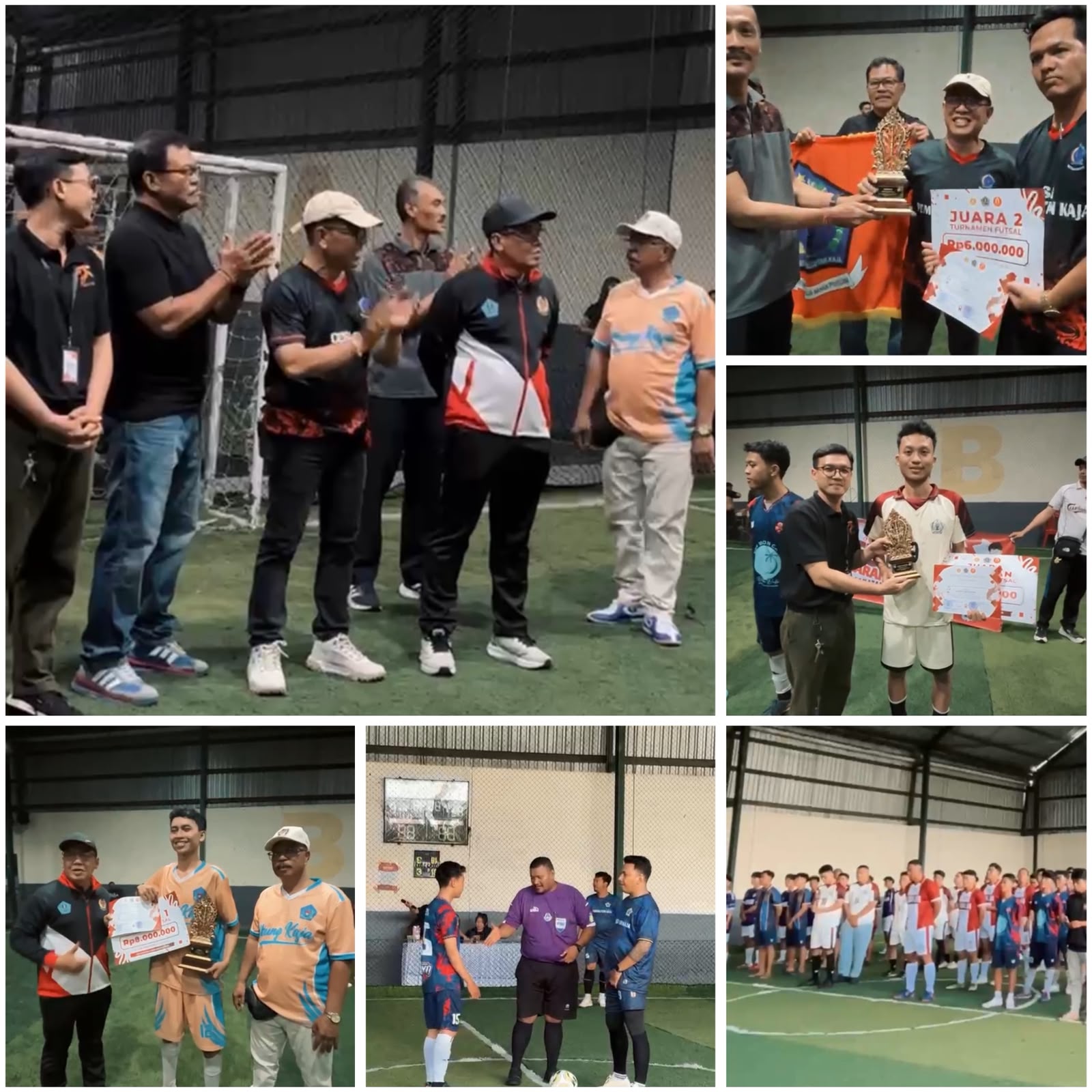 Turnamen Futsal Karang Taruna se-Kecamatan Denpasar Utara Meriahkan HUT RI ke-81