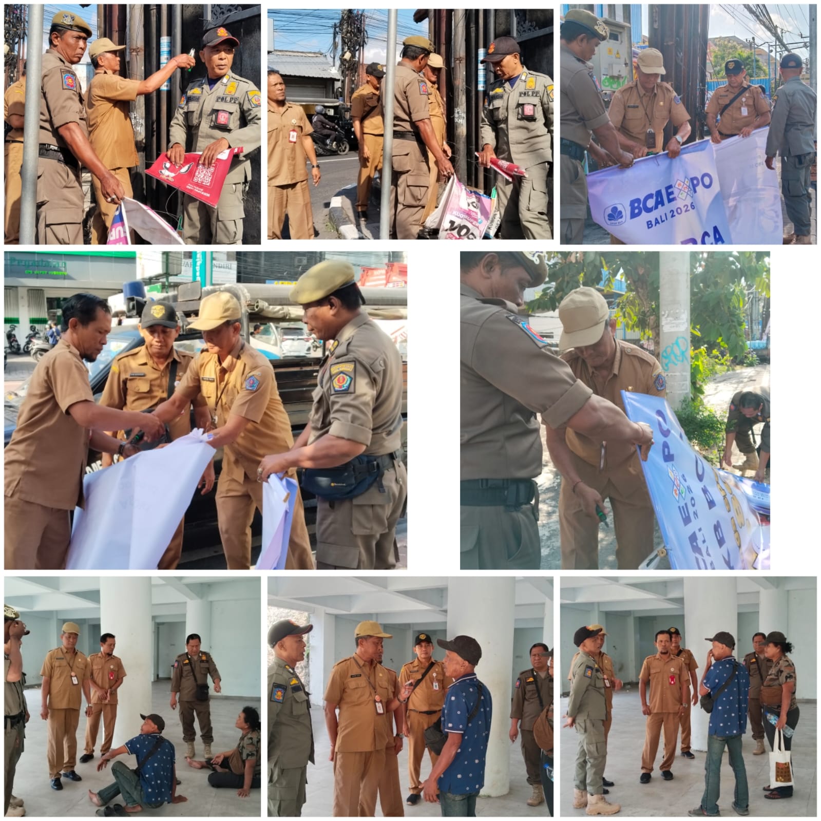 Tramtib Kecamatan Denpasar Utara Intensifkan Pemantauan Ketertiban Wilayah