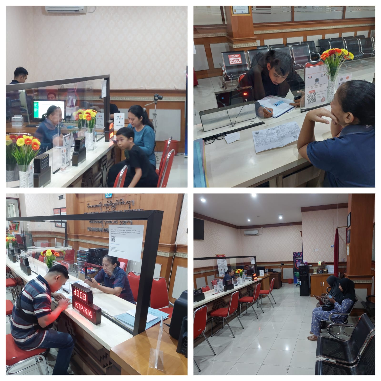 Pelayanan KTP-el dan Aktivasi IKD di Kecamatan Denpasar Utara